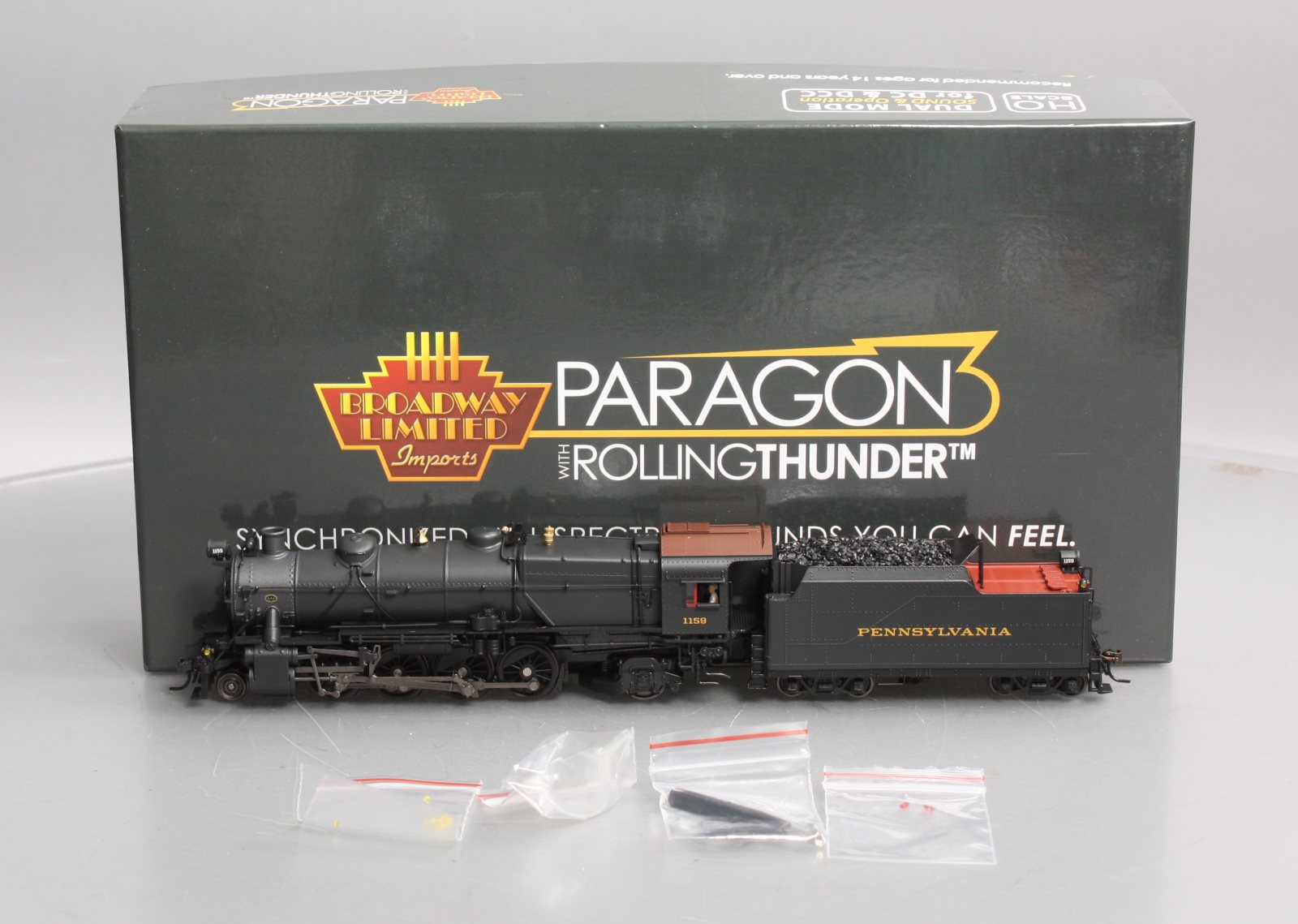 Broadway Limited 4040 HO Pennsylvania Railroad Class L1s 2-8-2 Pre