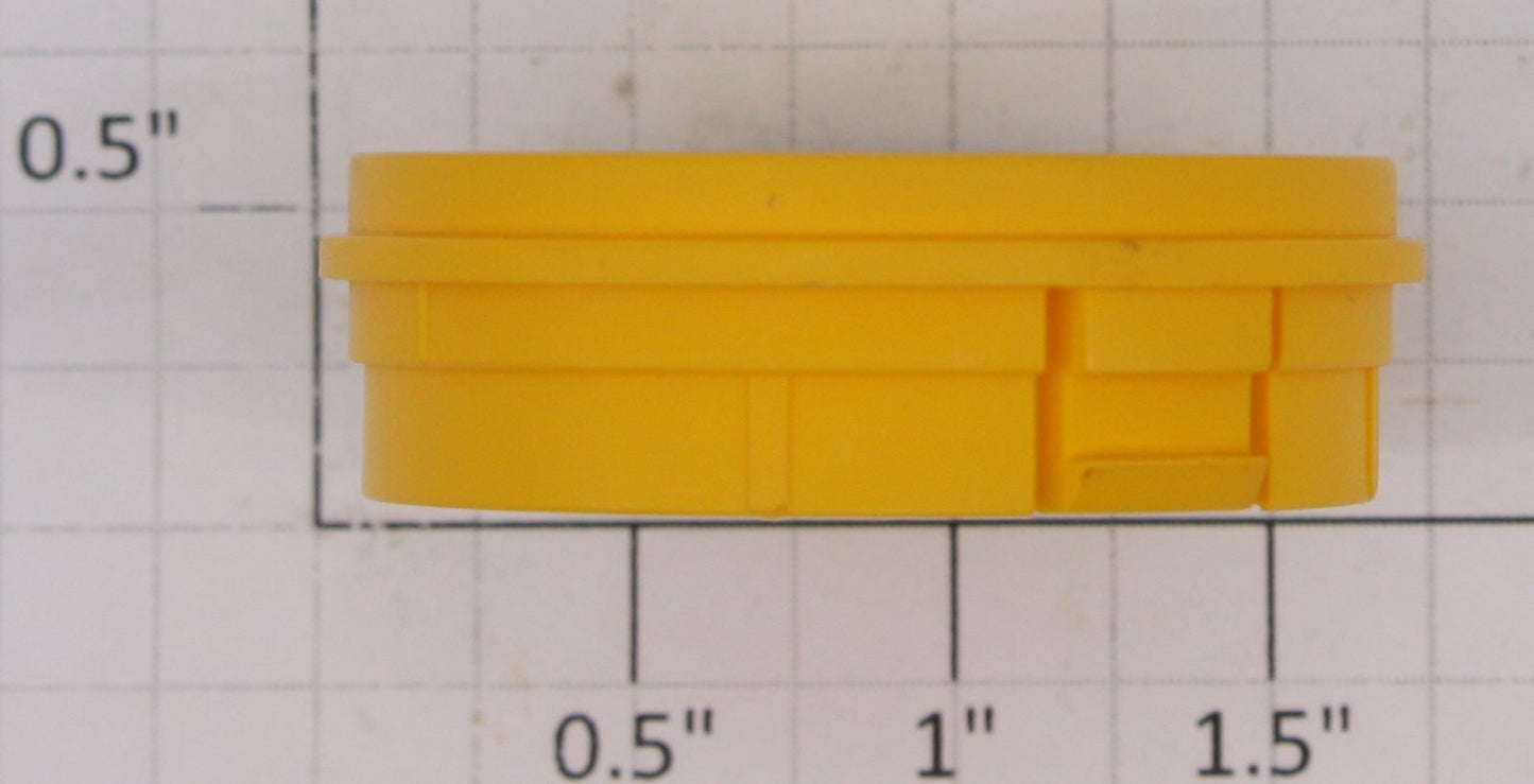 Lionel 19442-54 Yellow Water Supply Flatcar Tank End Cap