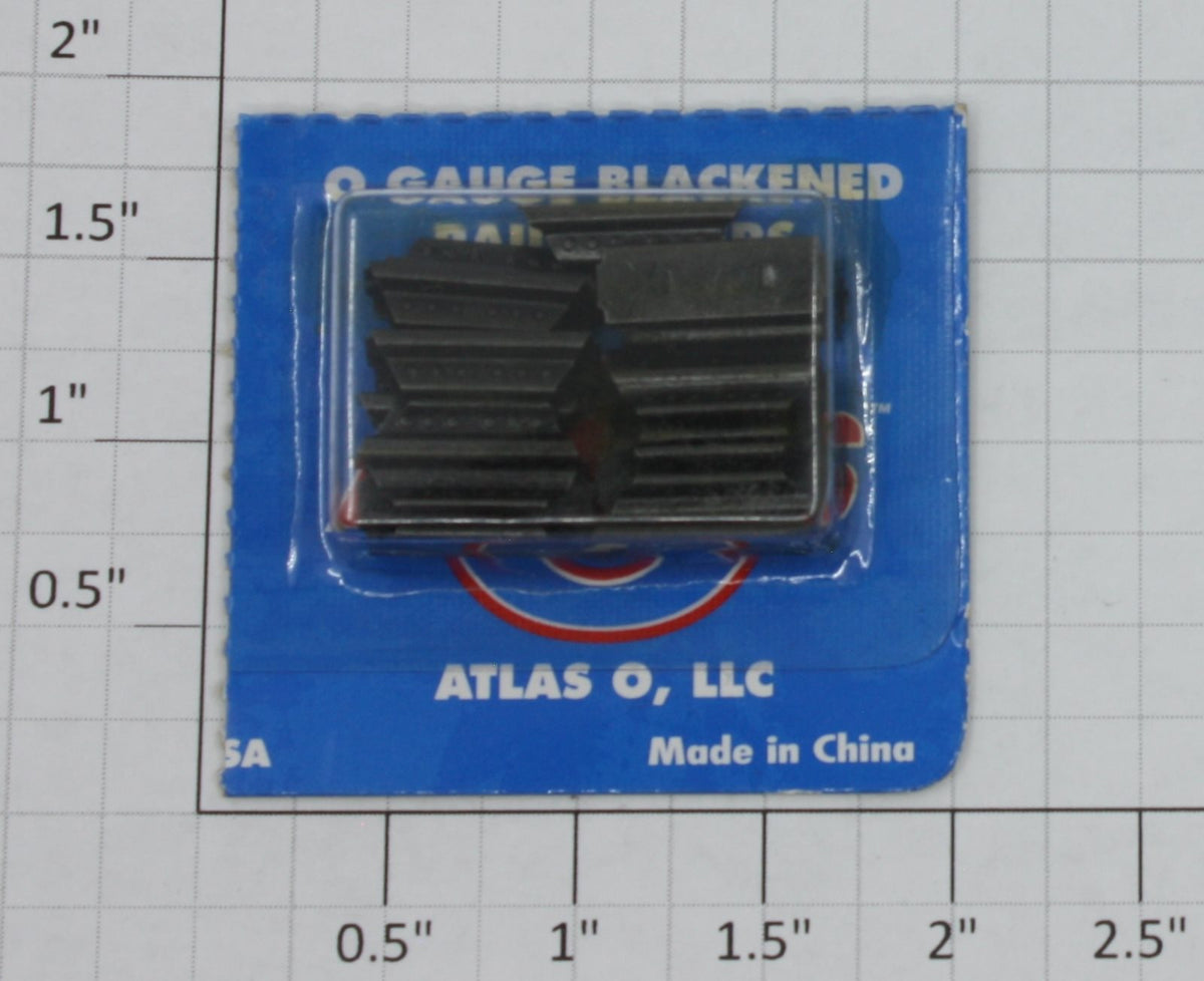 Atlas 6092 O Gauge Blackened Track Rail Joiner (Pack of 16)