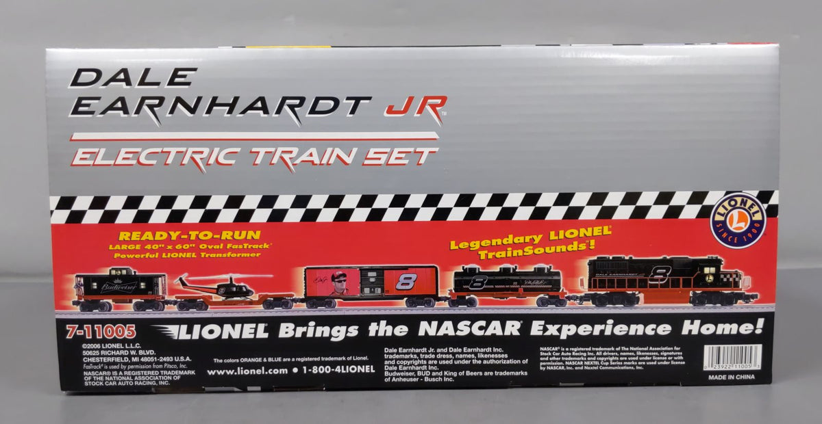 Lionel 7-11005 O Gauge Dale Earnhardt Jr. Diesel Train Set LN/Box
