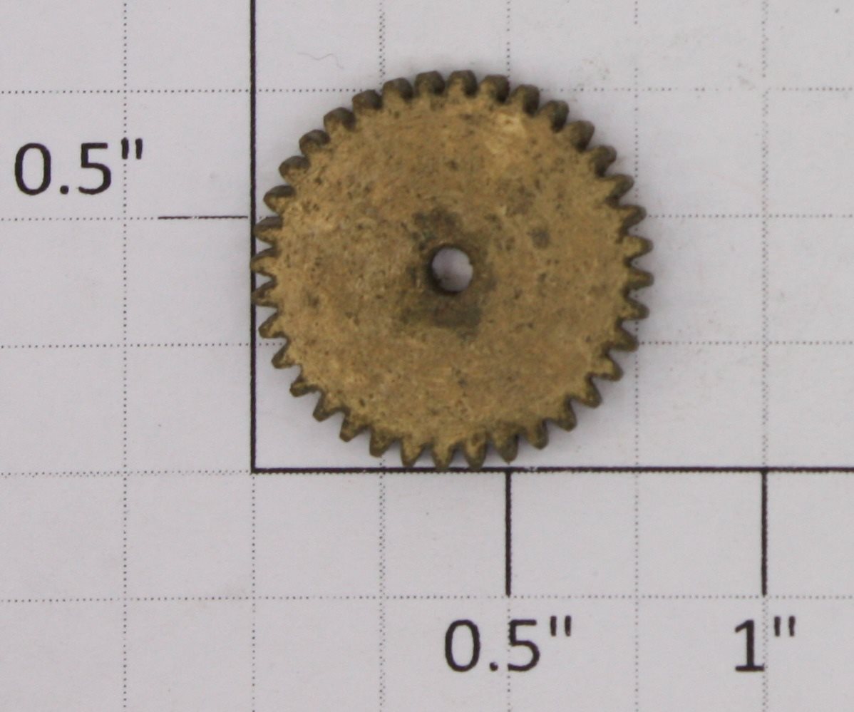 American Flyer 42321-103 36-Tooth Brass Helical Sawmill Gear