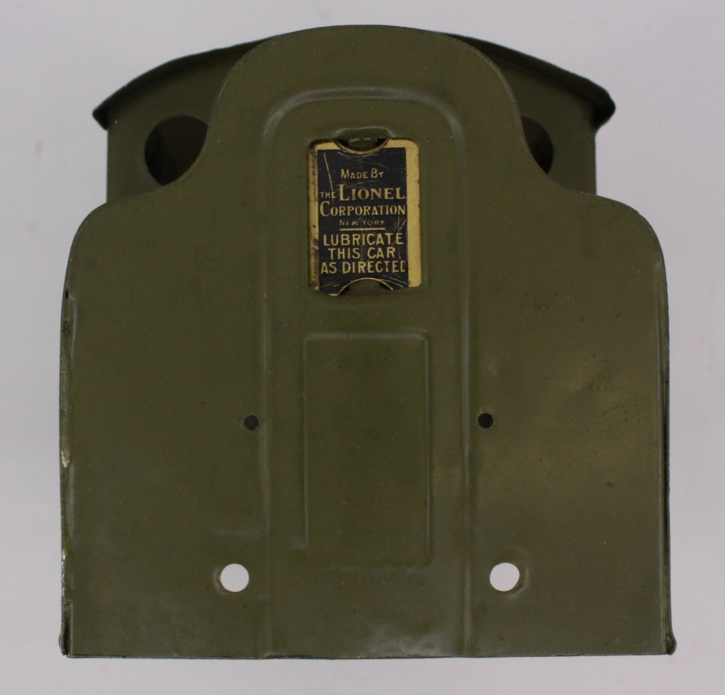 Lionel 33-2 #33 Green Body Shell with Brass Trim