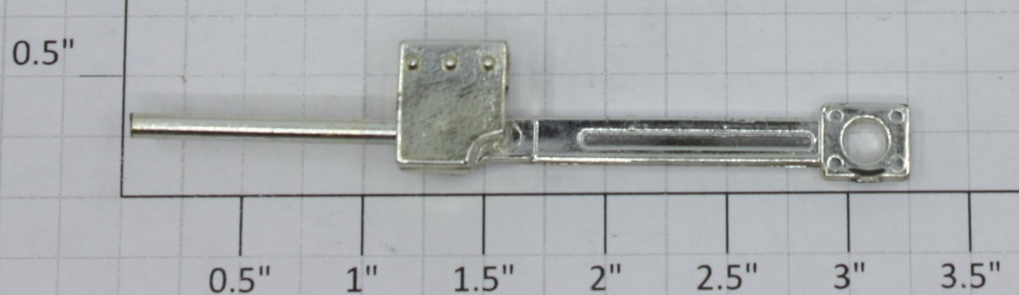 Lionel 85101-721 G Scale Left Hand Chrome Painted Plastic Crosshead Assembly
