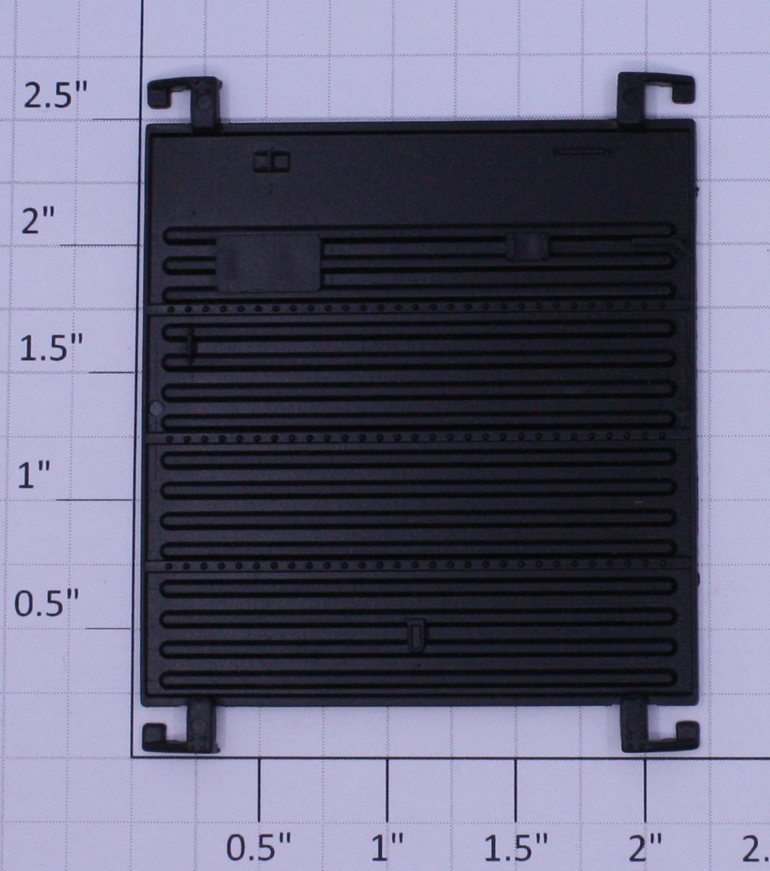 Lionel 9601-12 Illinois Central Gulf Black Hi Cube Boxcar Door with Guides
