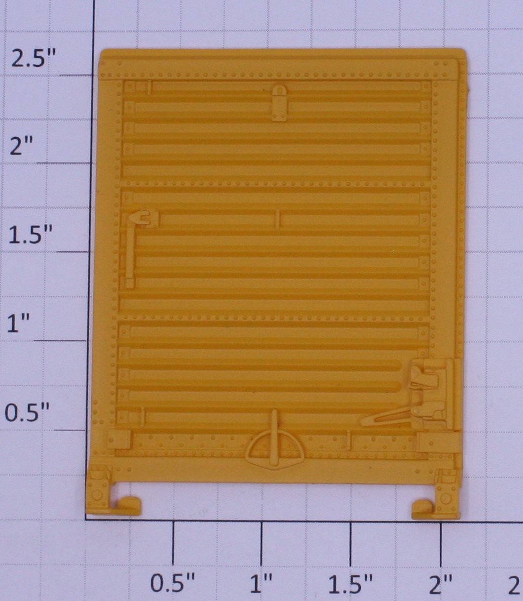 Lionel 17208-14 Yellow Boxcar "A" Door with Guides