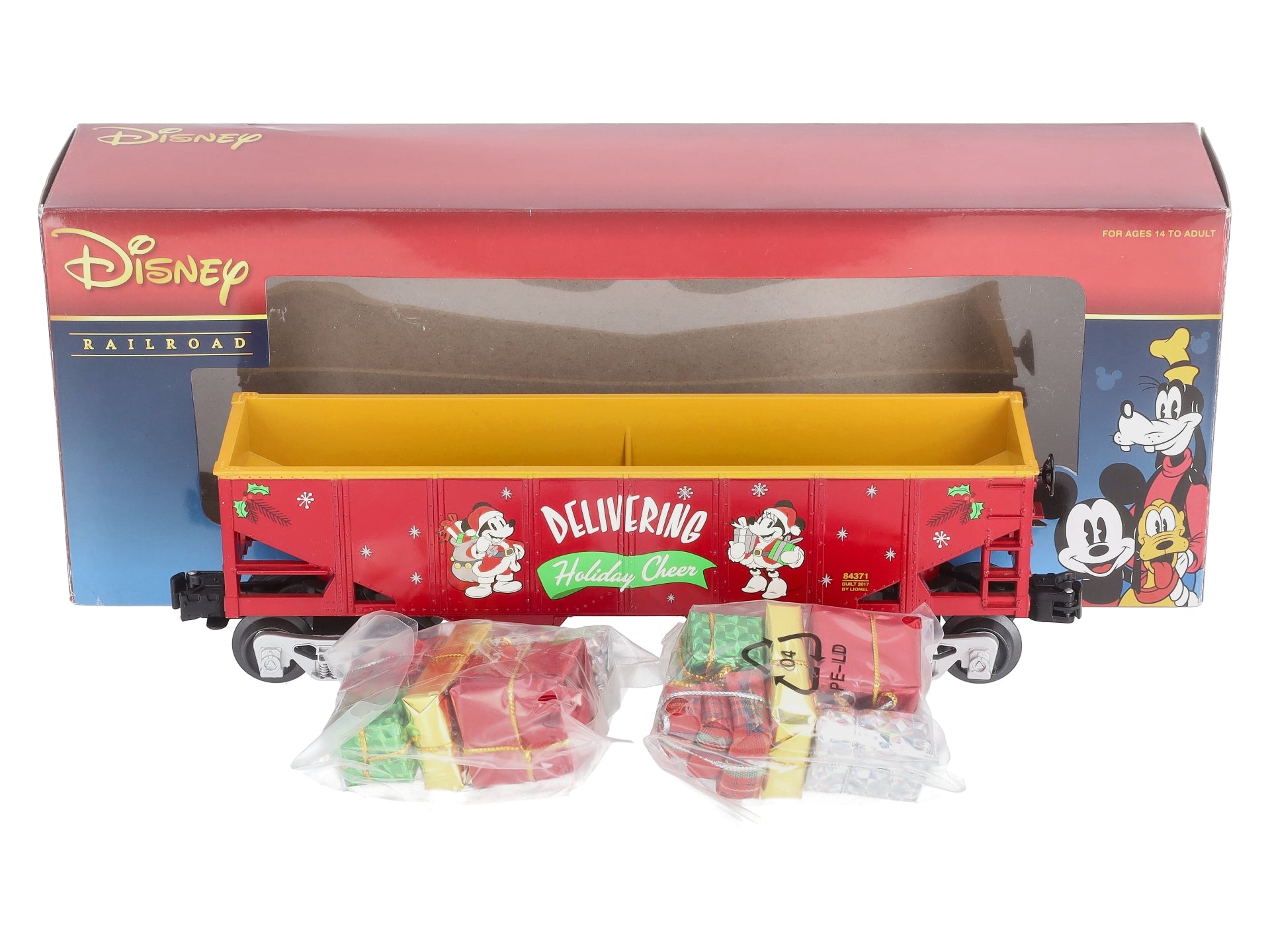 Lionel 6-84371 O Disney Mickey's Holiday Hopper with Presents – Trainz