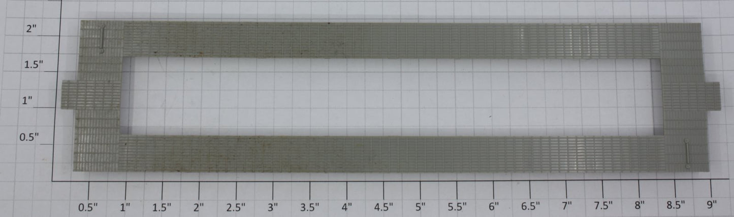 Lionel 6135-55 C&NW Gray 2-Bay Hopper Catwalk
