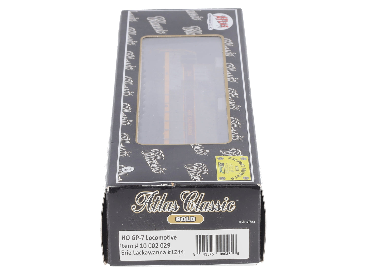 Atlas 10002029 HO Erie Lackawanna GP-7 Locomotive Master Gold #1244 w/DCC