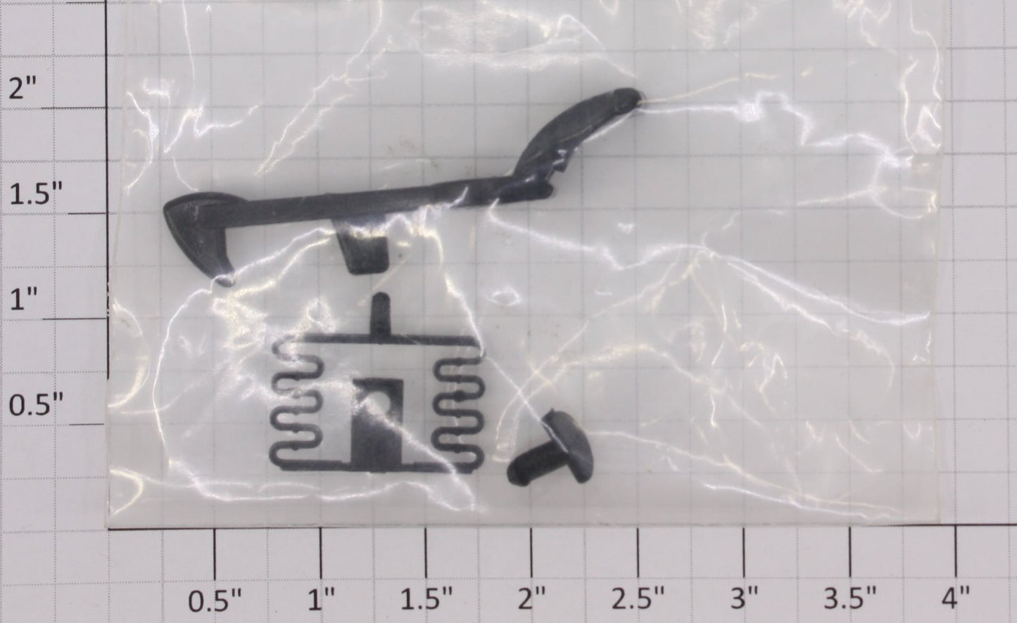 LGB 2040/2 G Scale Symmetrical Coupler Hook, Spring, and Snap Pins Kit