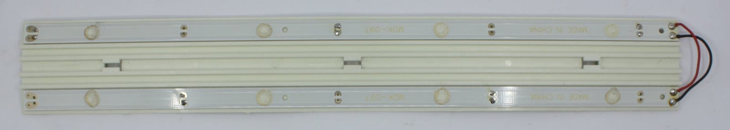 K-Line K4600-19-03 12-1/4" Plastic Lighting Board Base with Lamps