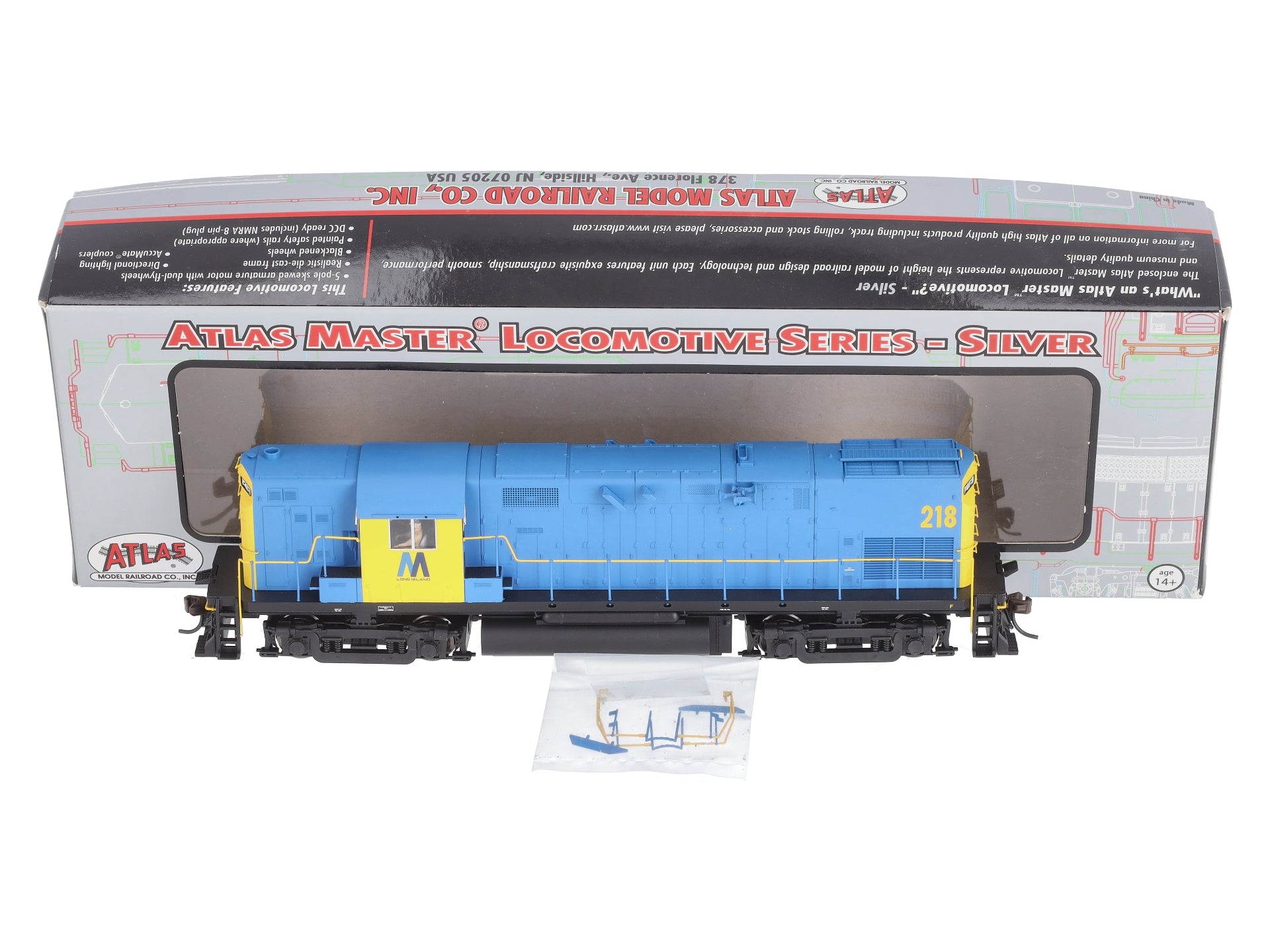 Atlas 10001121 HO Scale Long Island C420 Locomotive #218
