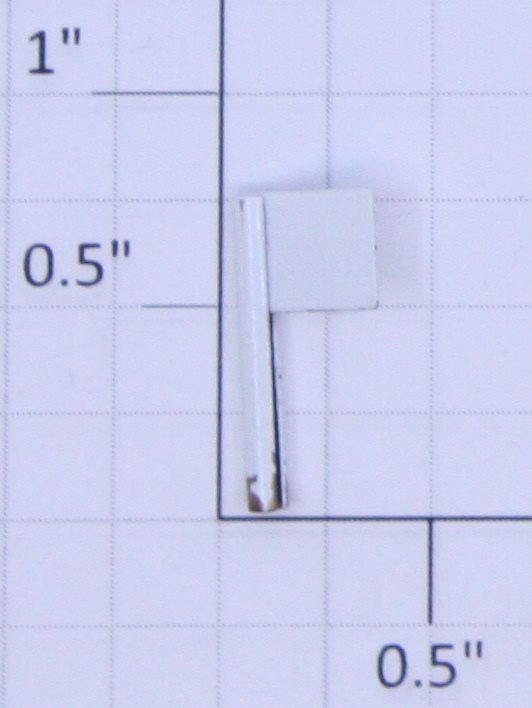 MTH TP-SL00061 O / Standard Gauge Tinplate Steam Loco White Flag