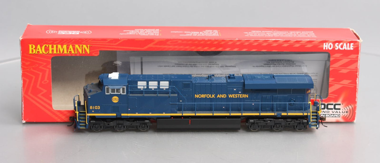 Bachmann 65408 HO Norfolk & Western GE ES44AC Diesel Locomotive Sound/DCC #8103