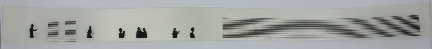 K-Line K4400-103-4 Heavyweight Pullman Window Strip with Silhouettes