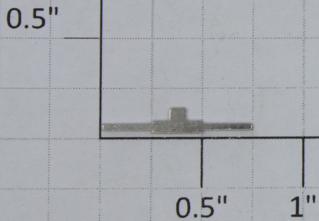 Lionel 390-55 Standard Gauge Prewar Ornamental Nickel Bell Yoke