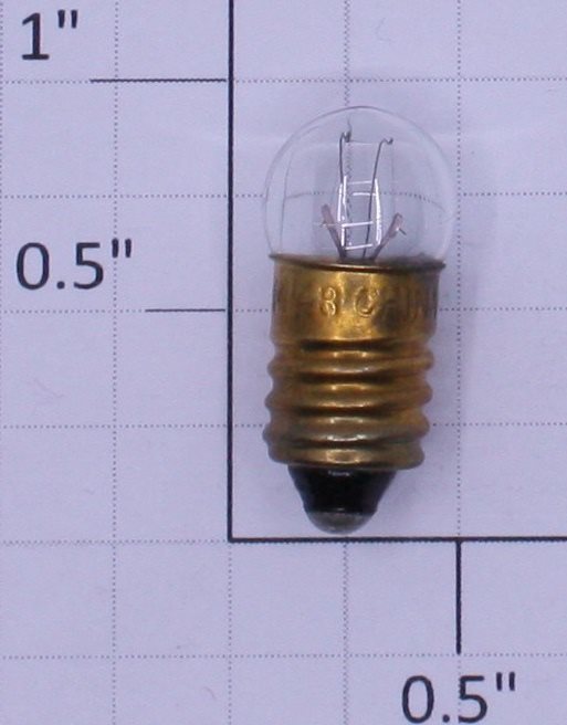 Lionel 1448 24 Volt Screw Base Clear Small Globe Light Bulb