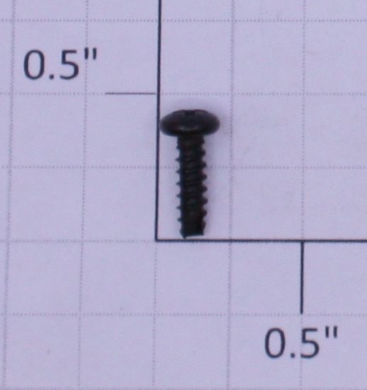 Lionel 17401-22 #6-32 x 7/16" Black Phillips Pan Head Self Tapping Screw