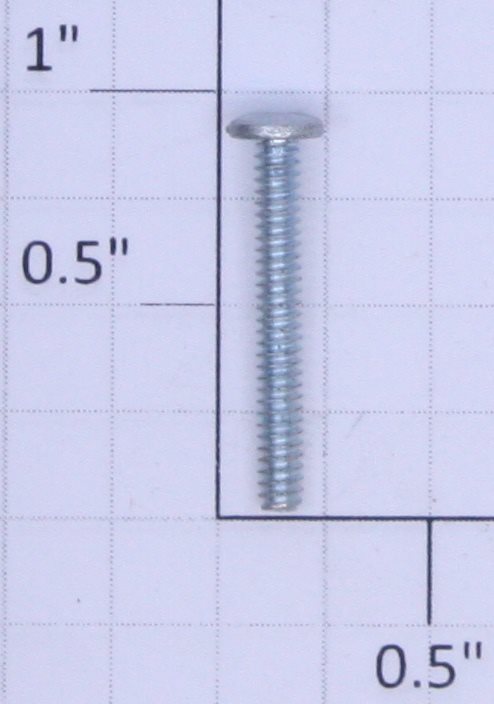 Lionel #4-36 x 7/8" Zinc Plated Slotted Pan Head Machine Screw