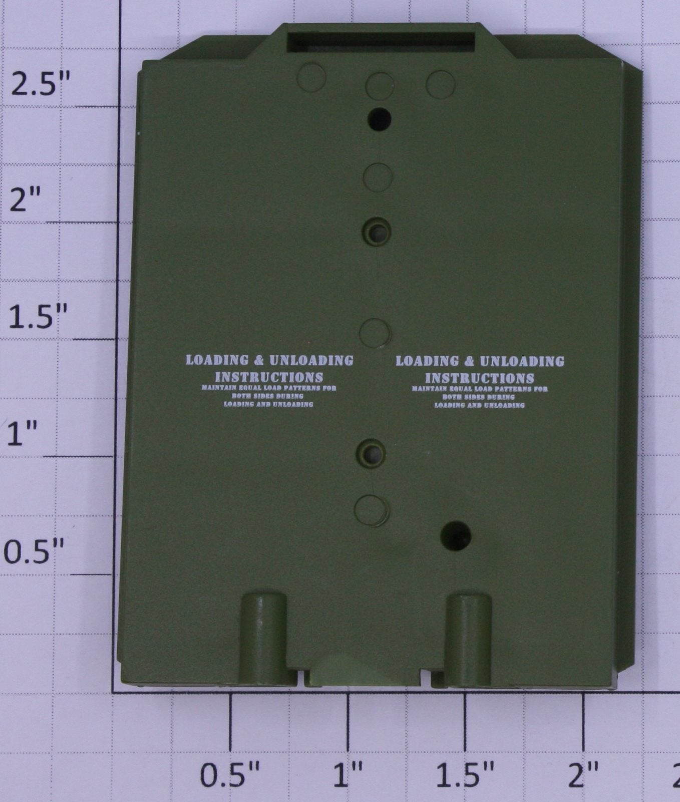 Lionel 16982-27 BC Rail I-Beam Flatcar Bulkhead End