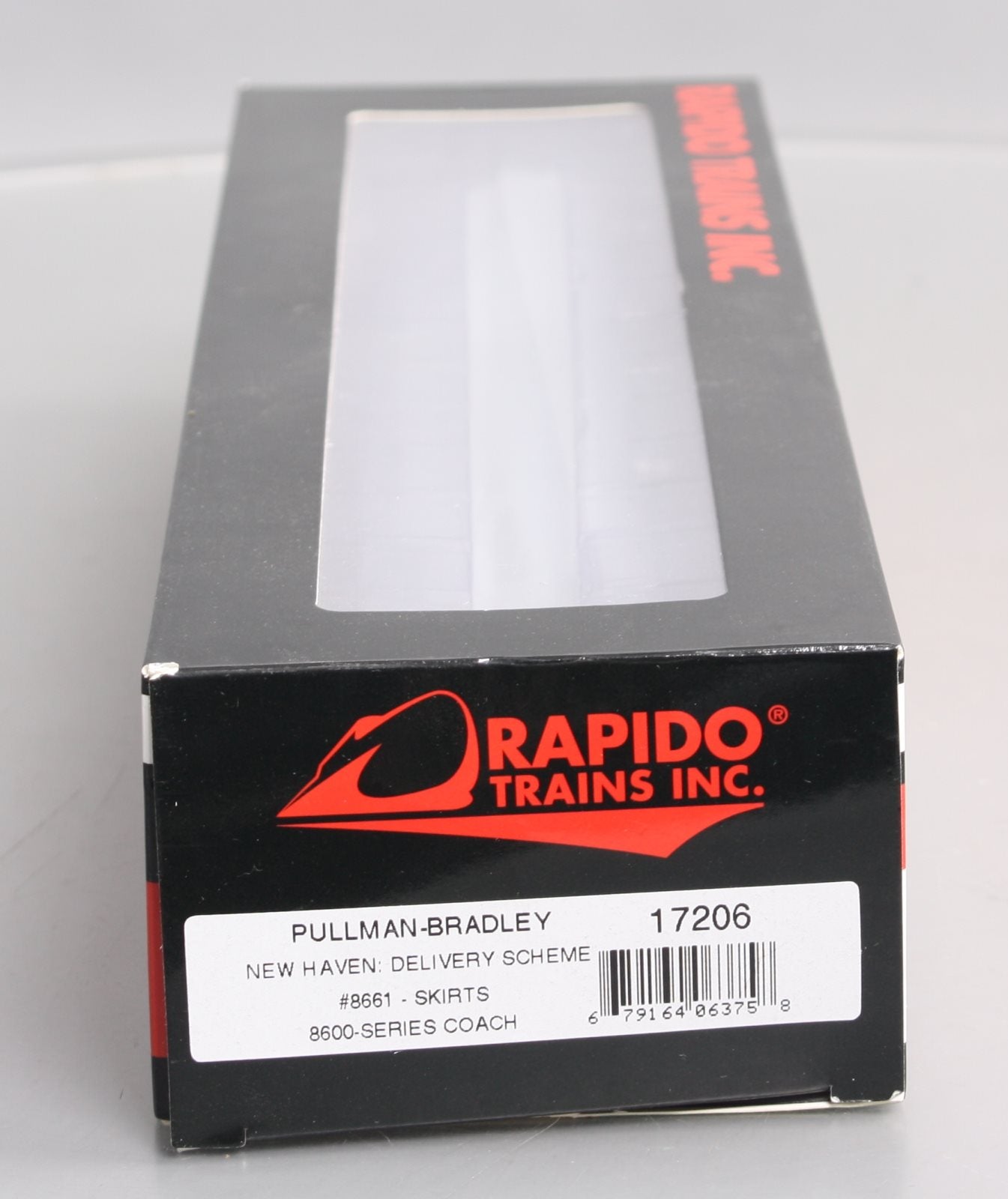 Rapido Trains 017206 HO New Haven Passenger Car w/Skirts #8661
