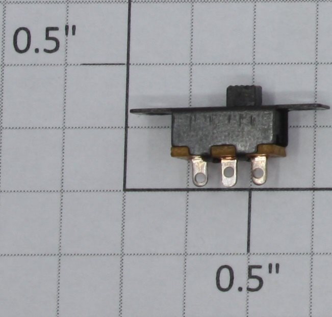 K-Line K3670-X023A 3 Amp Miniature Slide Switch