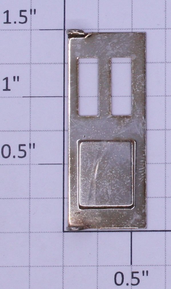 Lionel 29087-24 Left Hand Platinum Ghost Vestibule Door