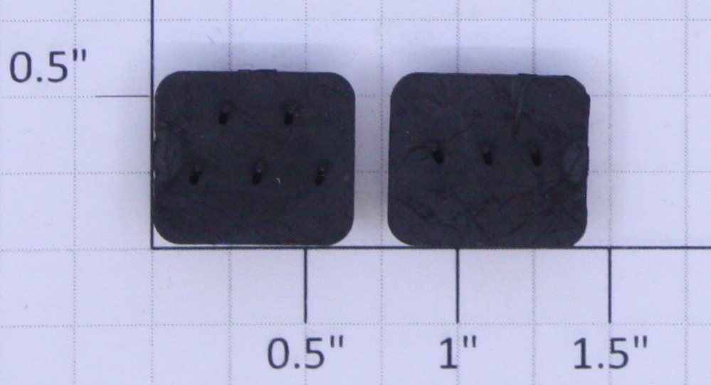 Lionel 356-25/26 O Gauge Front and Rear Baggage Car Pads Set