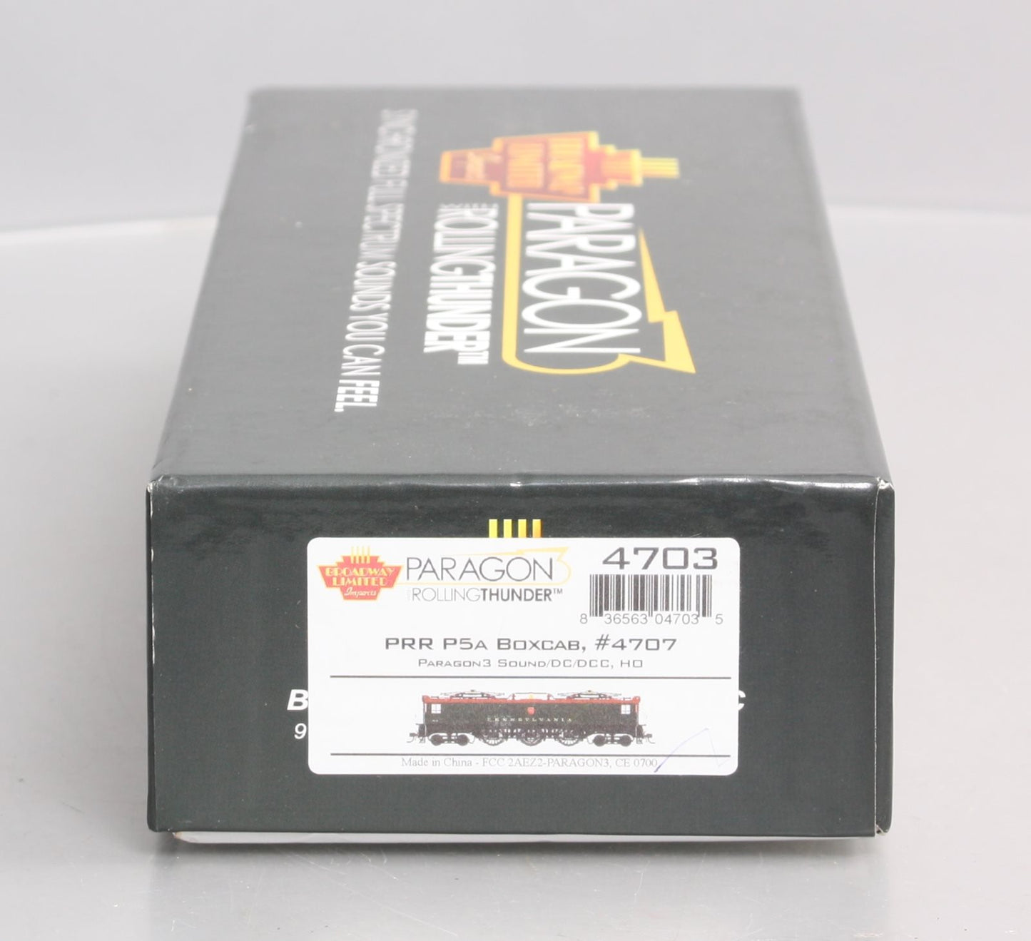 Broadway Limited 4703 HO Pennsylvania P5a Boxcab Freight Type Sound/DC/DCC #4707