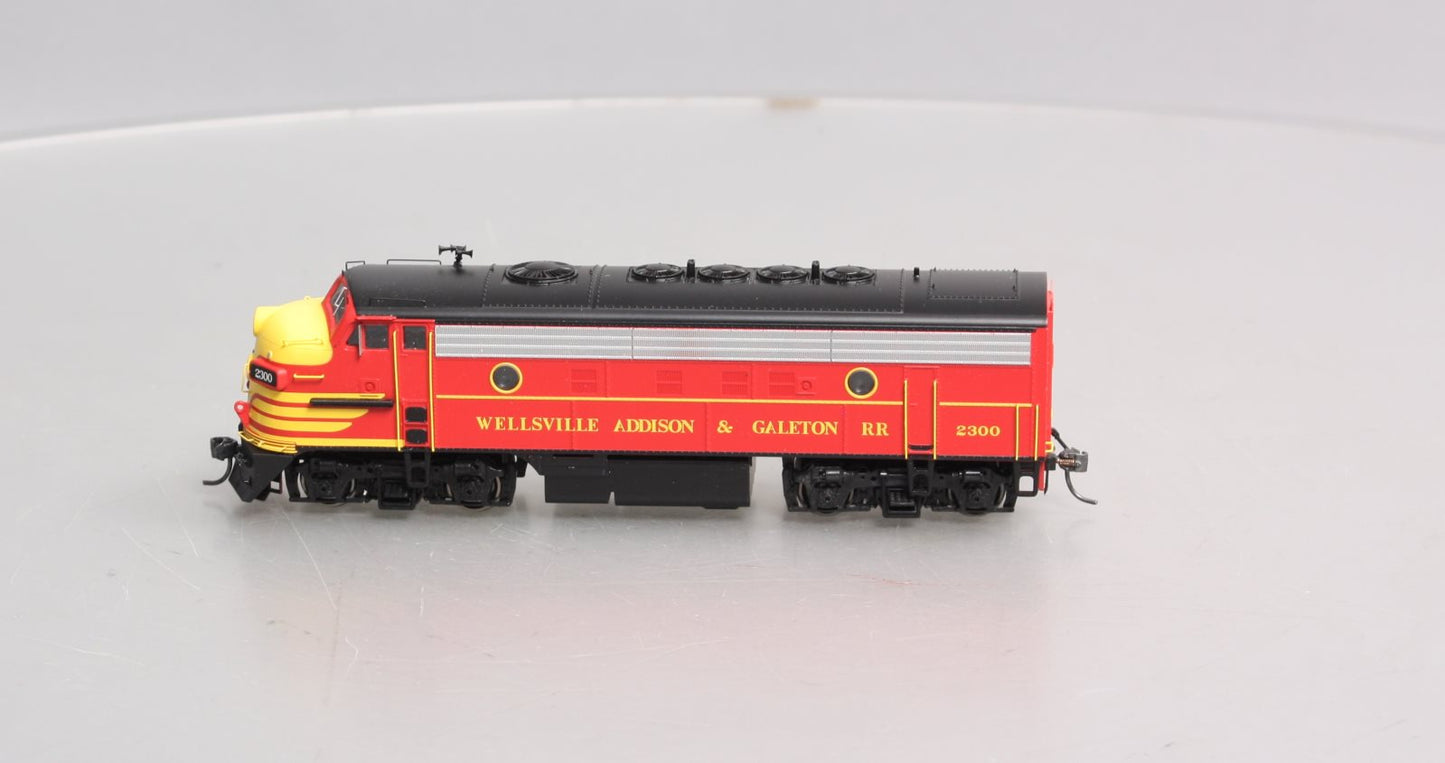 Bowser 24077 HO Scale Wellsville Addison & Galeton F-7A Diesel #2200