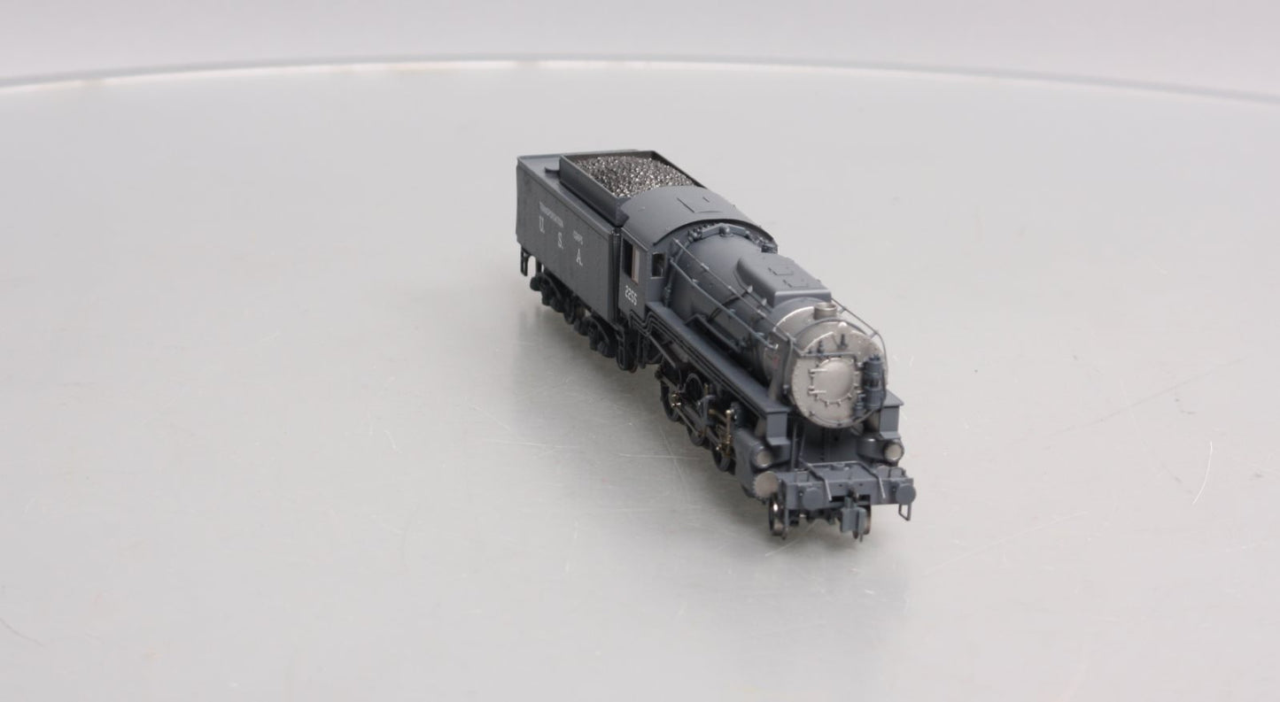 Roco 72150 HO USATC S160 Steam Locomotive & Tender #2255 - DCC