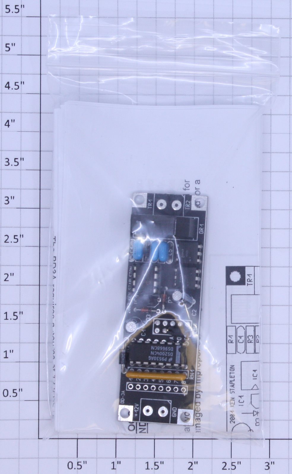 Acme BD-3A Block Occupancy Detector PCB Circuit Board