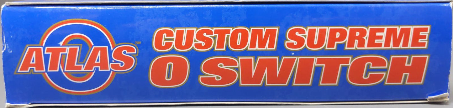 Atlas 6024 O # 5 Nickel Silver Left Hand Remote Switch Turnout