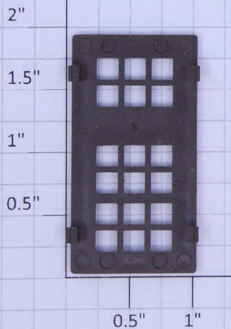 Lionel 132-12B Brown Operating Freight Station Window