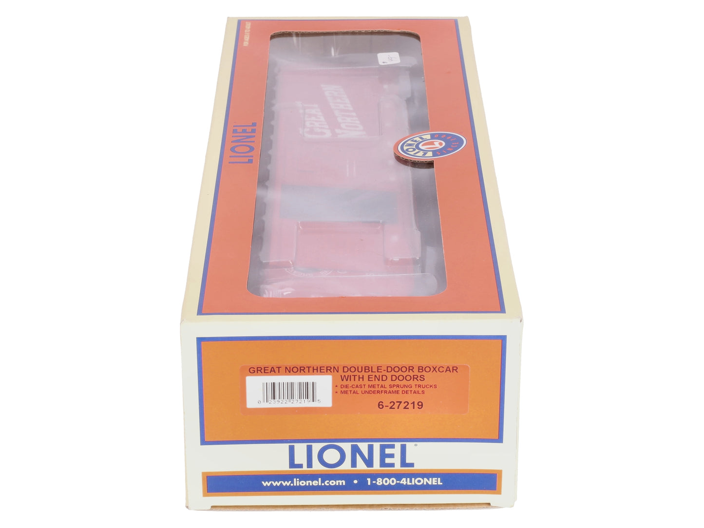 Lionel 6-27219 O Gauge Great Northern Double Door Boxcar w/ End Doors #35449