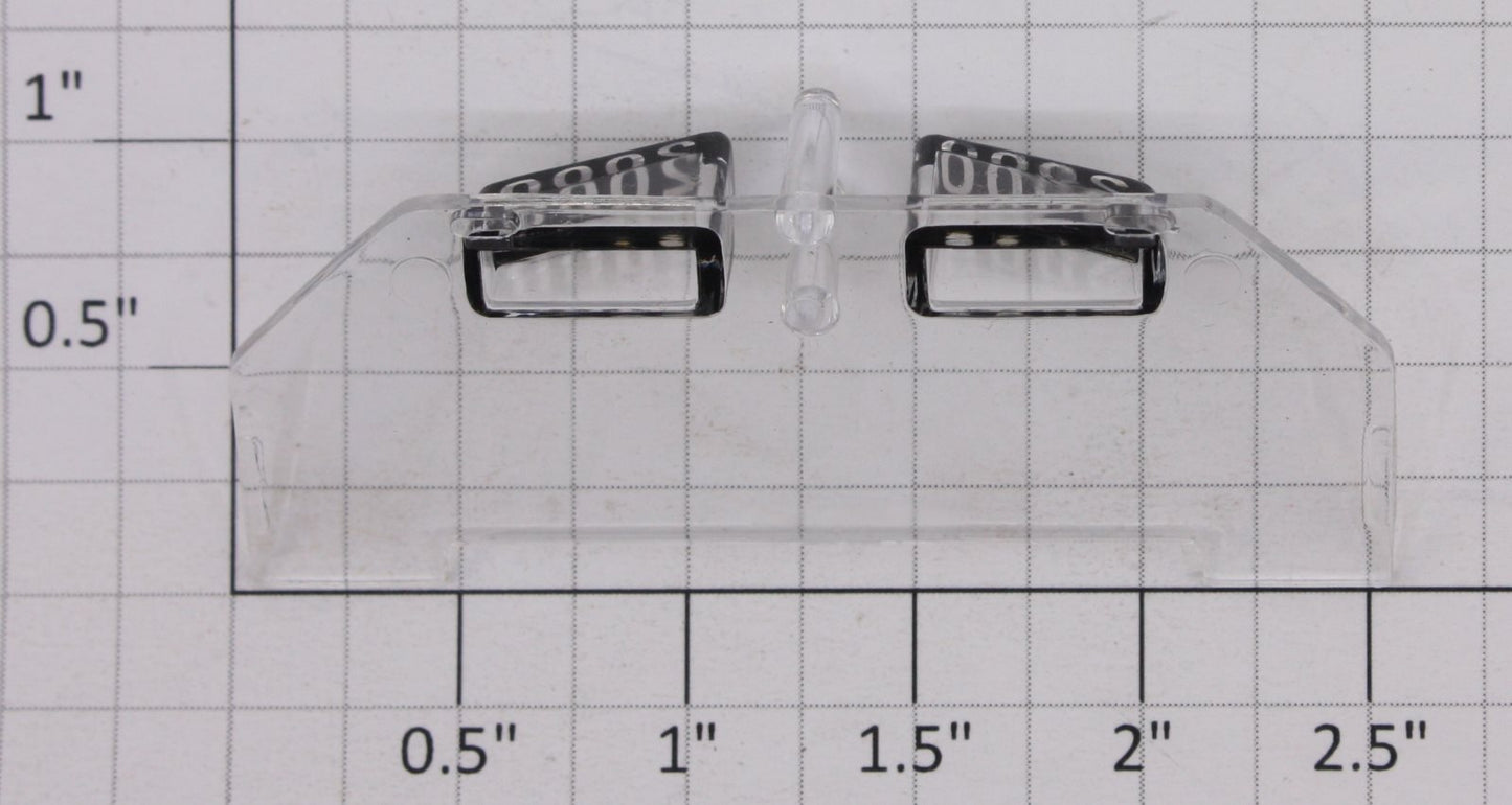 Lionel 52207-67 #2000 SD-40 Number Board and Lens Windshield Insert