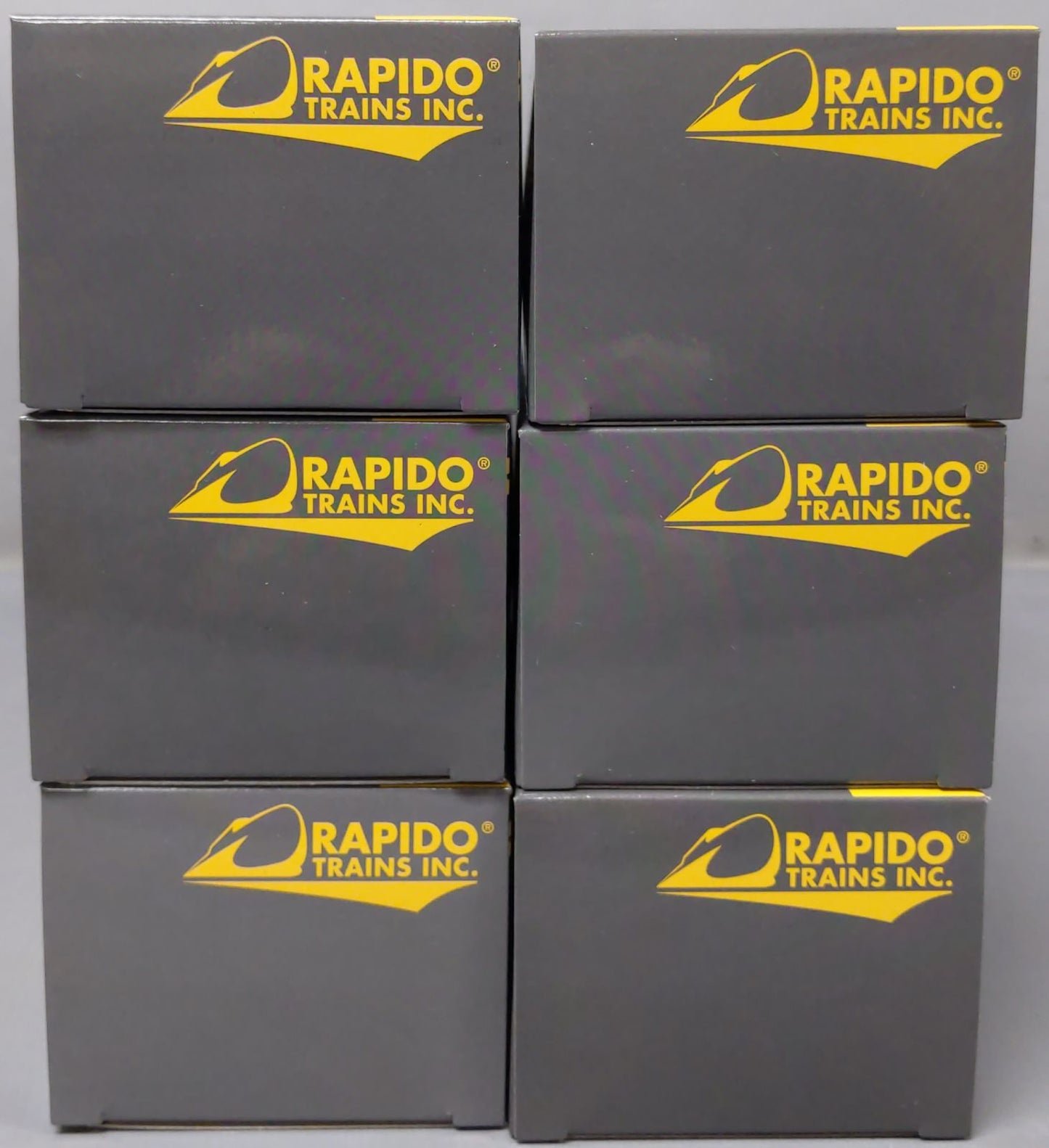 Rapido Trains 139003 HO Penn Central Small Logo Evans X72 Boxcar #2 (Pack of 6)