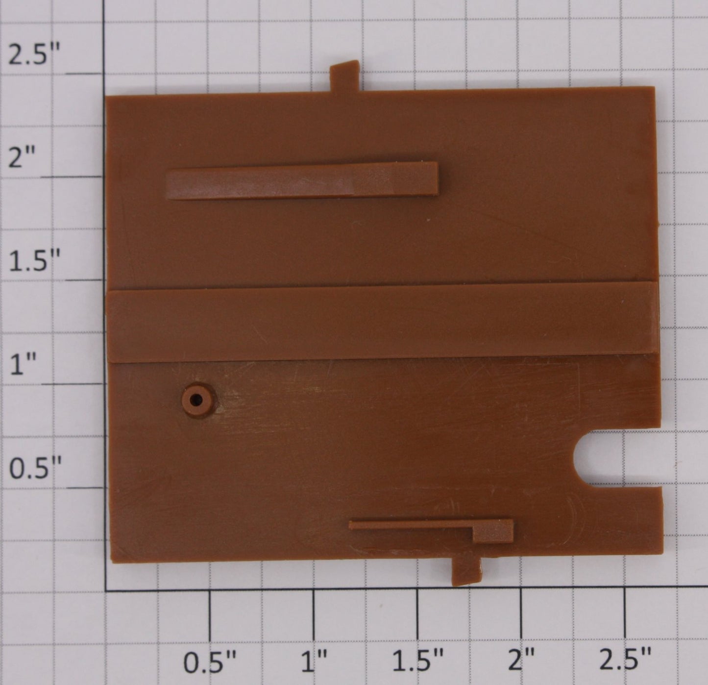 Lionel 14166-14 Brown Train Order Building Sliding Plate