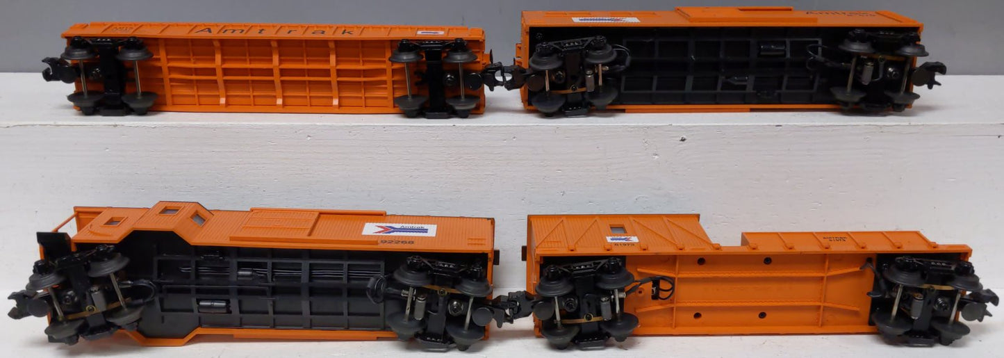MTH 30-4024-1 RailKing Amtrak Diesel Freight Cars Only EX