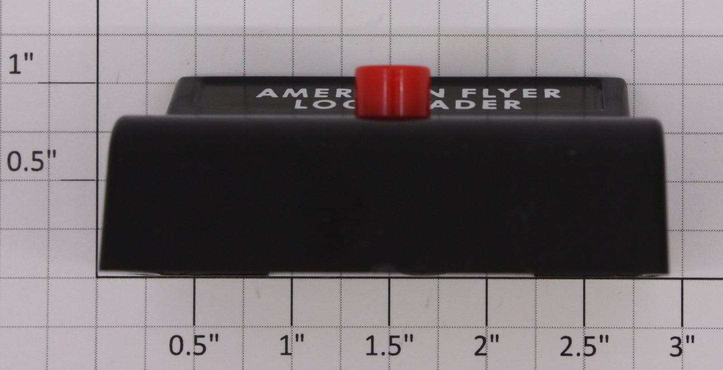 American Flyer 23787C Black 2 Wire "Log Loader" Control Button