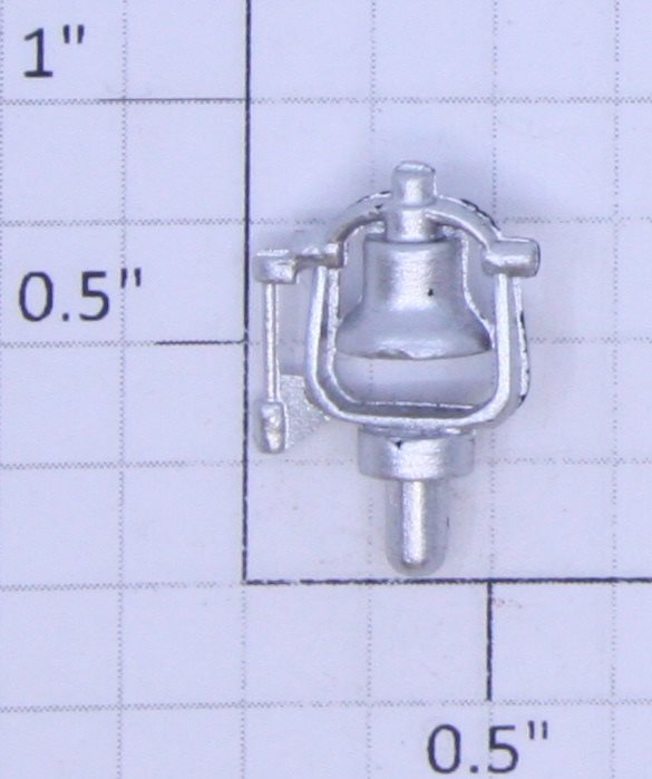 Lionel 617-9 Gray Plastic Ornamental Bell