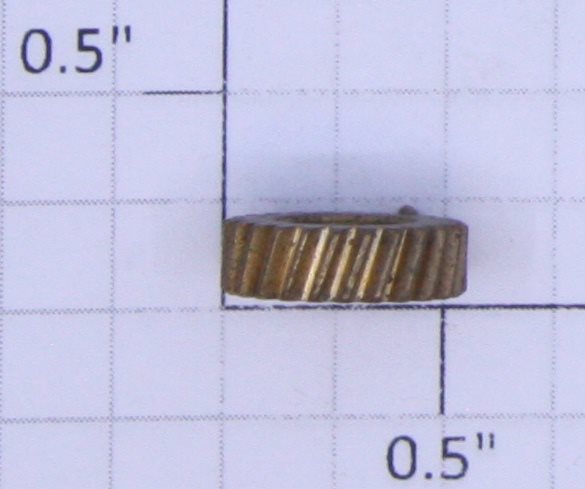 Lionel 1872-19 Brass Worm Gear