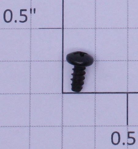 Lionel 8803-300 #4 x 1/4" Black Phillips Round Head Self Tapping Screw
