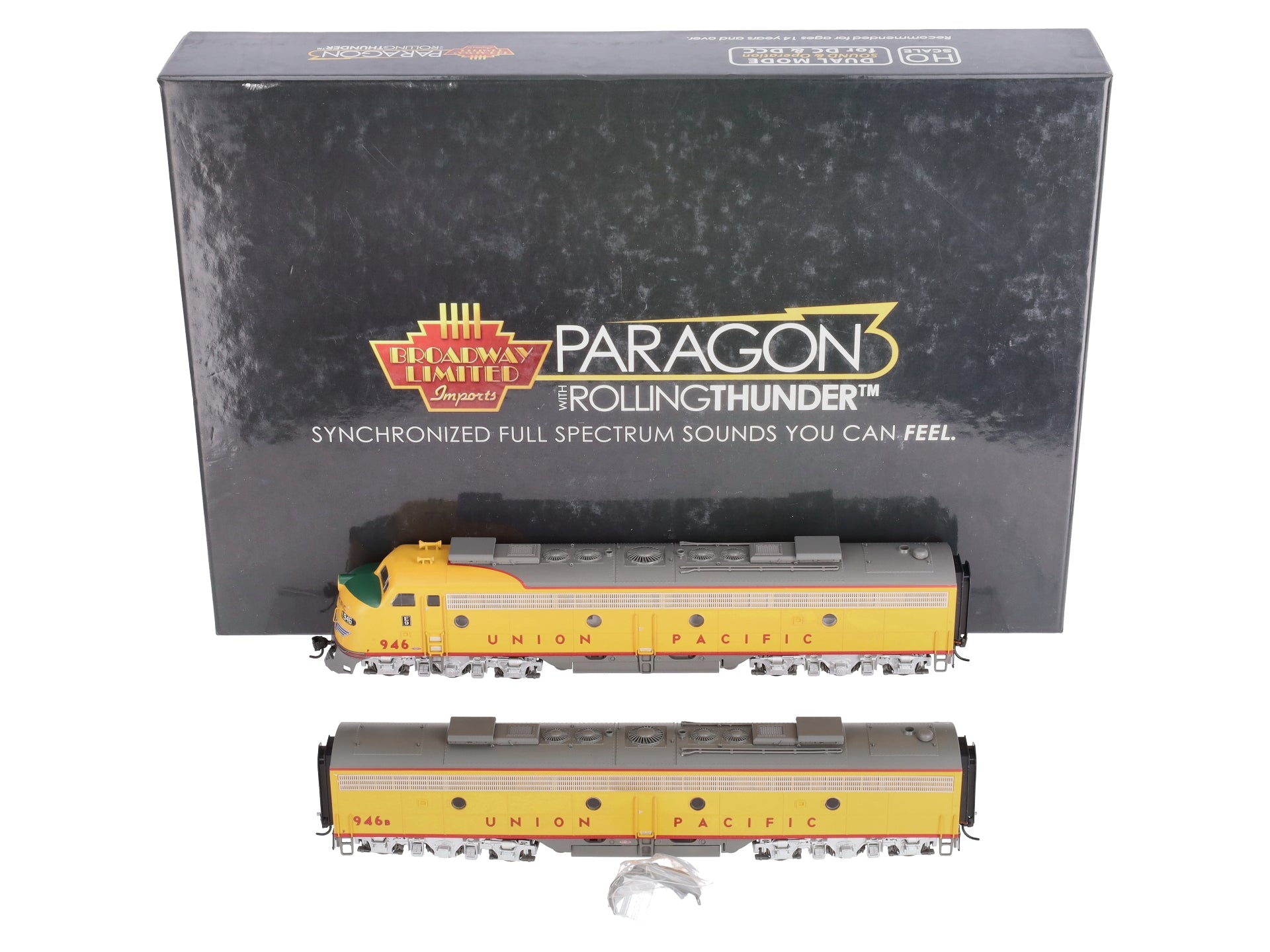 Broadway Limited 5439 HO UP EMD E9 AB Set #946A/946B w/DCC