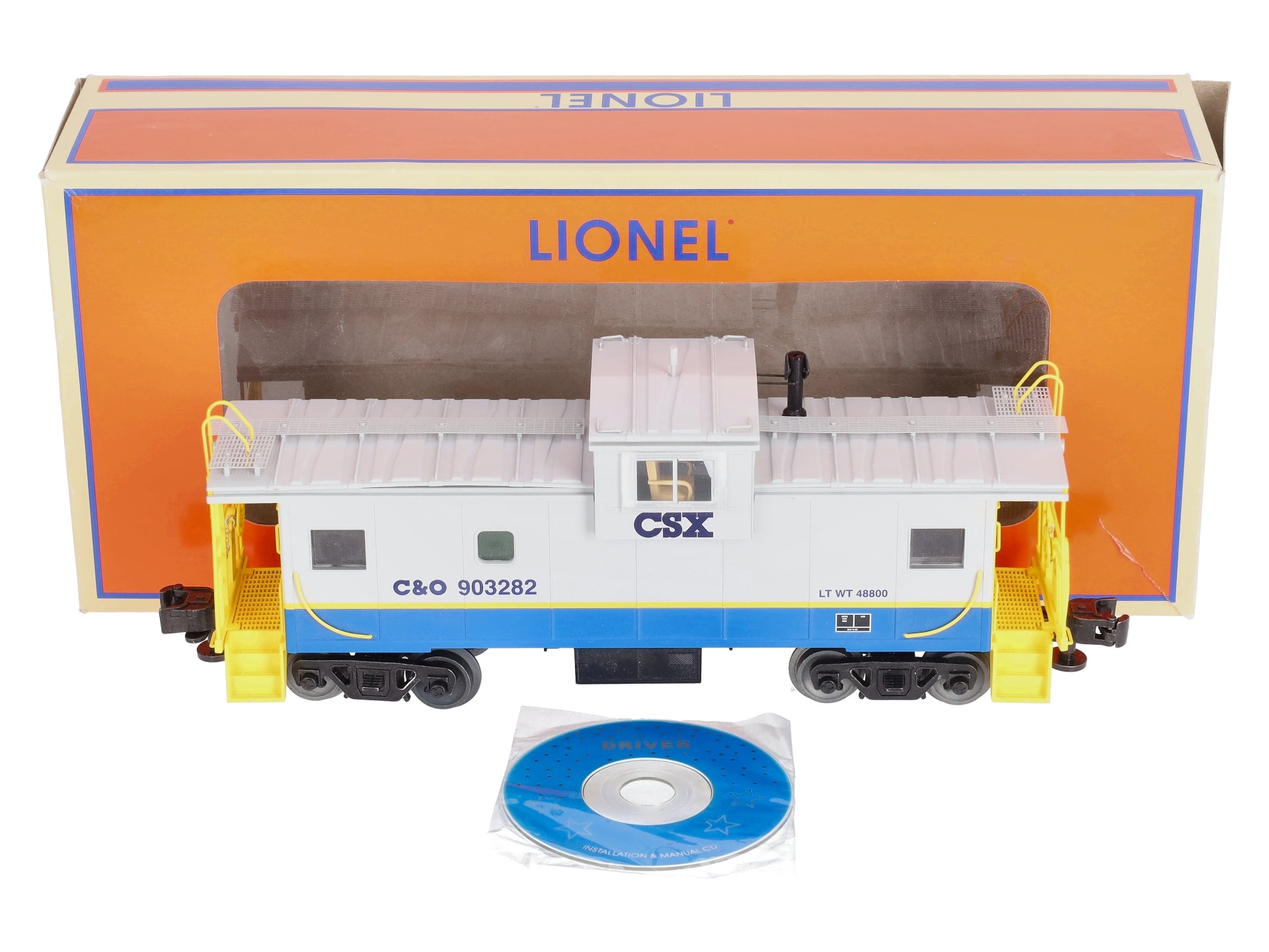 Lionel 6-85074 O CSX Wide Vision Caboose with Camera #903282