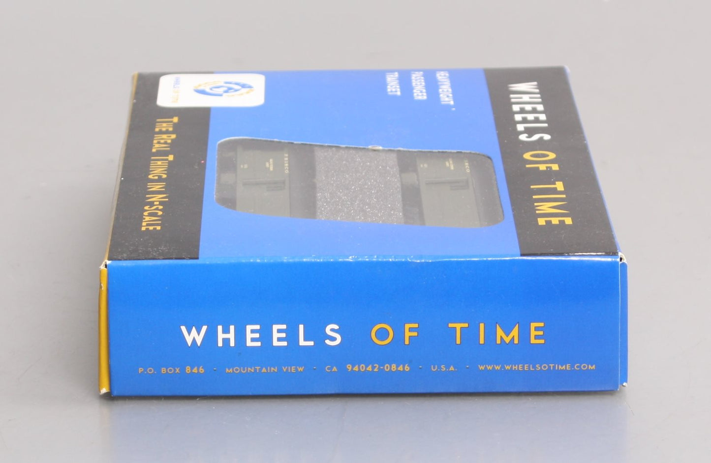 Wheels of Time 235TS N Scale Frisco Heavyweight 2 Car Passenger Set