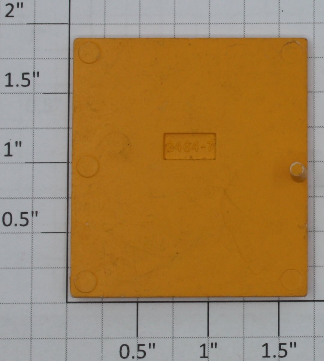 Lionel 6464-7 Yellow 2-Panel Box Car Door