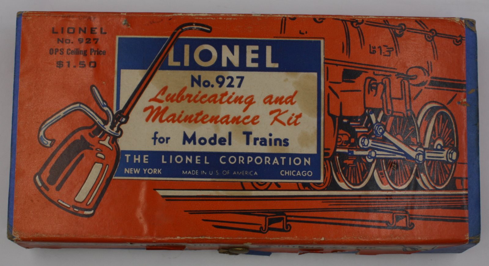 Lionel 927X O Gauge Lubricating and Maintenance Kit without Instructio   Trainz