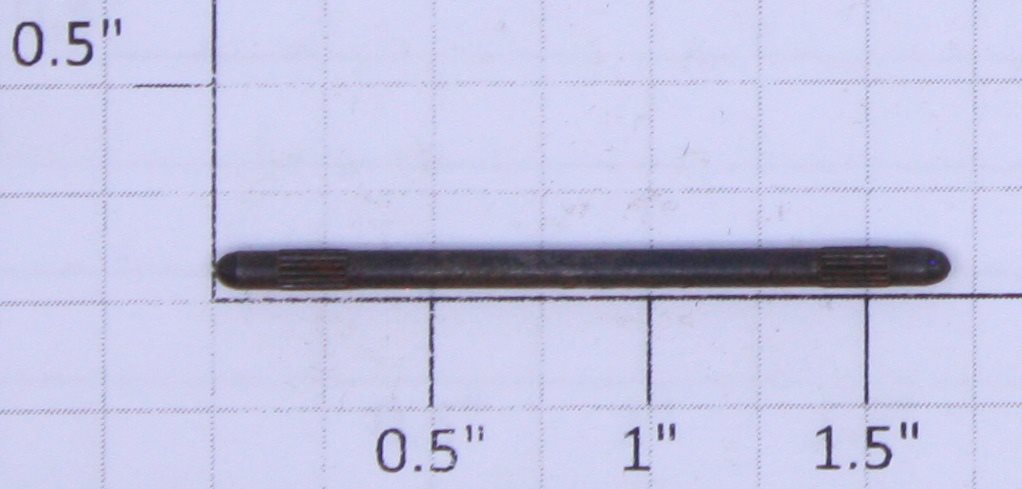 Lionel 1661-8 Black Front Axle