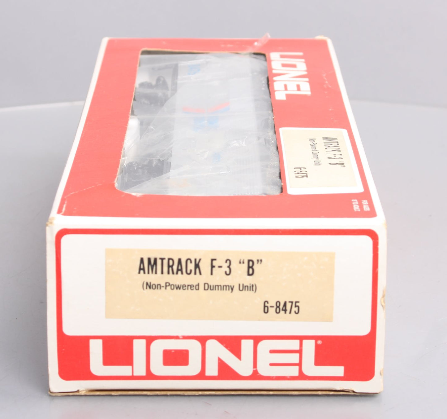 Lionel 6-8475 O Gauge Amtrak F3 Dummy B-Unit Diesel Locomotive EX/Box