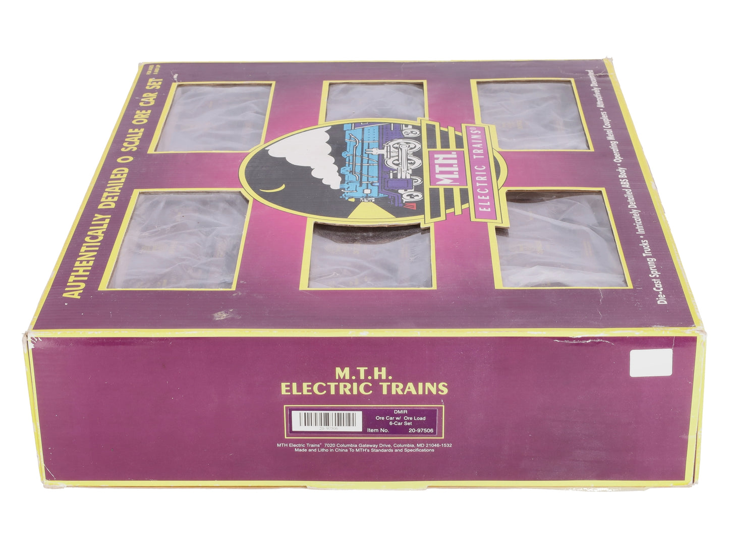 MTH 20-97506 O Duluth, Missabe & Iron Range Premier Ore Car Set (Set of 6) LN/Box
